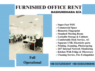 Full Operational Serviced Office Rent In Bashundhara R/A