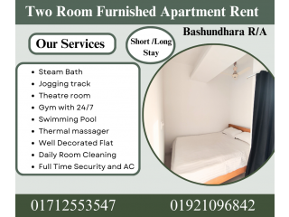 Rent Fully Furnished Studio Apartments with Modern Furniture In Bashundhara R/A.