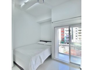 Modern Two-Room Furnished Serviced Apartment: Available for Rent