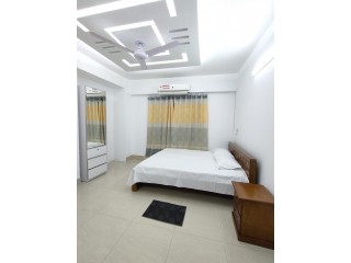 Rent Furnished Three-Bedroom Flat In Bashundhara R/A