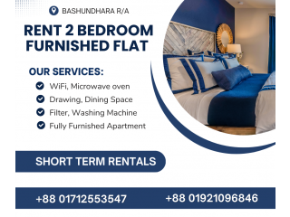 RENT Furnished 2 BHK Flats In Bashundhara R/A