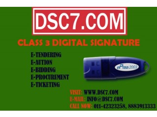 Apply Online Class 3 Digital Signature Certificate