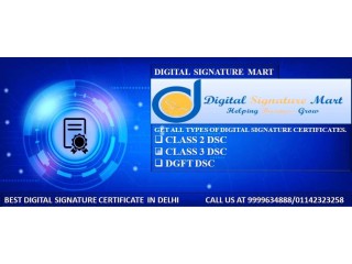 Buy DGFT Digital Signature Certificate from Digital Signature Mart