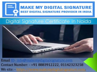Apply Digital Signature in Noida