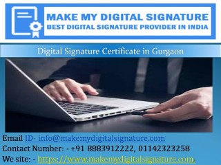 Best Digital Signature Agency in Gurgaon