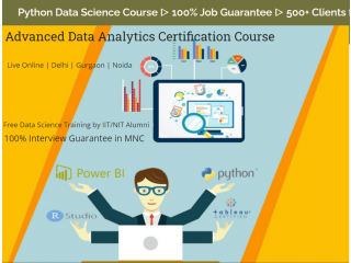 Data Science Training Course in Delhi, East Delhi, Free R, Python with Machine Learning Certification, 100% Job Placement, Free Demo Classes
