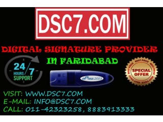 Digital Signature Certificate Provider in Faridabad