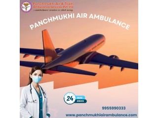 Get Panchmukhi Air Ambulance Services in Guwahati with Matchless Medical Feature