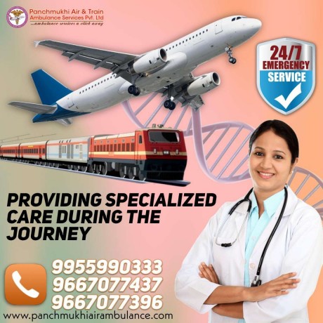 hire-affordable-panchmukhi-air-ambulance-services-in-jamshedpur-with-modern-icu-big-0