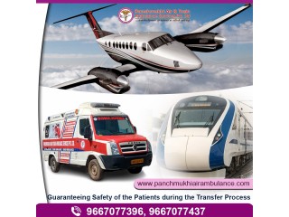 Take Panchmukhi Train Ambulance Services in Ranchi for the Life-Saving Medical Team