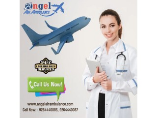 Angel Air Ambulance in Patna - Equipped with Advanced ICU Facilities