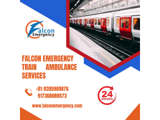 Gain Falcon Emergency Train Ambulance Service in Silchar with Emergency Drugs & Kit to Transfer Patient