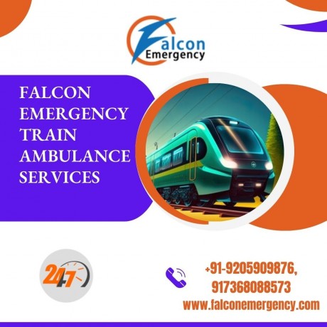 pick-falcon-emergency-train-ambulance-service-in-siliguri-with-a-life-care-ventilator-setup-big-0