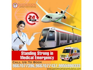 Avail of Panchmukhi Air Ambulance Services in Ranchi with Commendable Medical Unit
