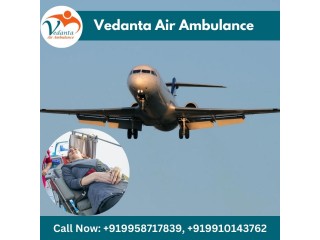 With Matchless Medical Support Take Vedanta Air Ambulance from Varanasi