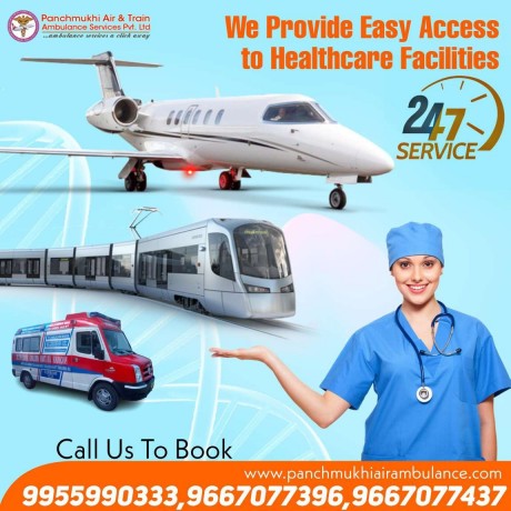 hire-panchmukhi-air-ambulance-services-in-ranchi-with-hi-tech-medical-machines-big-0