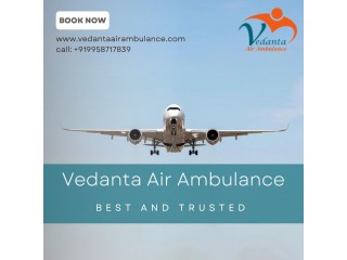 With Modern Medical System Choose Vedanta Air Ambulance in Patna