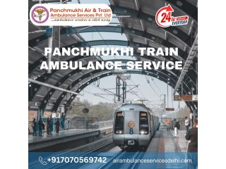 Use Panchmukhi Train Ambulance in Ranchi for Top-class Medical Team