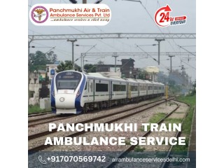 Get Panchmukhi Train Ambulance in Patna with Top-class ICU Facilities