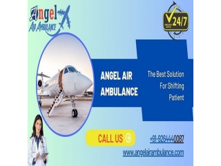 Book Trouble-Free Angel Air Ambulance Service in Varanasi with Medical Tool