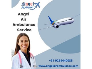 Book Credible Angel Air Ambulance Service in Raipur at Low-fare