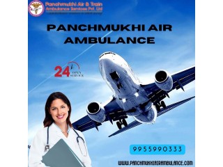Hire Panchmukhi Air Ambulance Services in Patna with all Kind of Medical Amenities