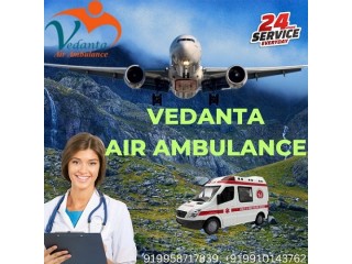 Avail Vedanta  Air Ambulance Services In Indore With Swift And Reliable Medical Transportation