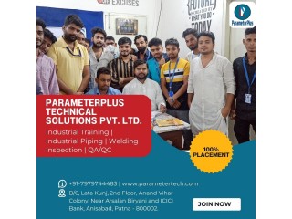 Elevate Your Piping Skills at Parameterplus: Premier Training Institute in Jamshedpur!