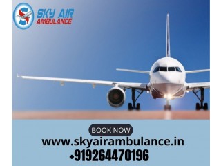 With Modern Medical System Avail Sky Air Ambulance in Patna