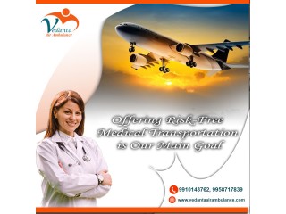With Modern Medical Care Get Vedanta Air Ambulance in Ranchi