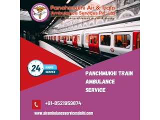 Use Panchmukhi Train Ambulance Service in Patna for Rapid Patient Transport