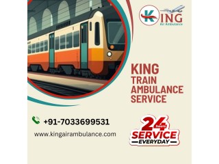 Select King Train Ambulance Service in Patna with the world-class ICU setup