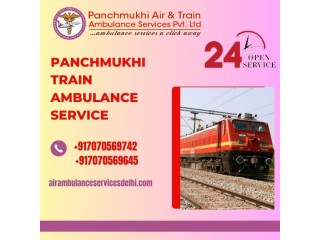 Take Panchmukhi Train Ambulance Service in Kolkata for India's No. 1 Patient Transfer Facility