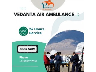 Pick Vedanta Air Ambulance Service In Gorakhpur With Swift And Reliable Medical Transportation