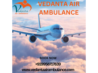 Take Vedanta Air Ambulance Service In Pune With Life Care ICU Setup