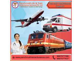 Hire a Modern Panchmukhi Train Ambulance Service in Ranchi for the CCU Setup