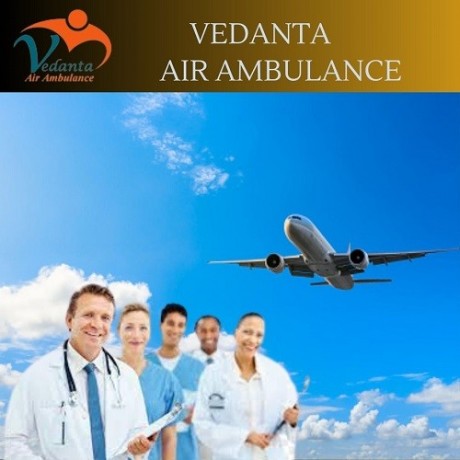 avail-vedanta-air-ambulance-service-in-kanpur-with-highly-expert-medical-team-big-0