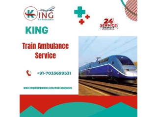 Choose King Train Ambulance Service in Delhi with life-saving medical equipment