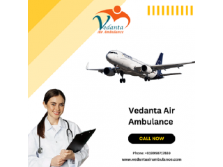 Avail Vedanta Air Ambulance Service In Vellore With Life Care MICU Features