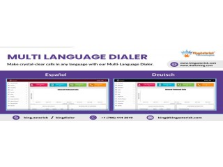 Multi-Language Dialer Software services