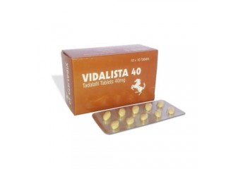 Vidalista 40 mg Tablets Online - Enhance Your Sexual Performance!