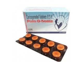 Get Pain O Soma 350 mg Online - Effective Muscle Relaxant for Pain Relief!