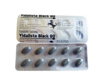 Buy Vidalista black 80mg tadalafil online is up to buy at Medycart