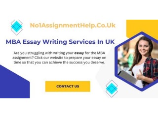 Best MBA Essay Writing Services In UK @No1AssignmentHelp.Co.UK