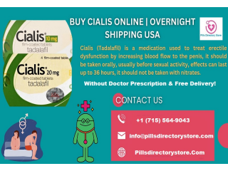 Cialis Tadalafil Shop Online In The USA