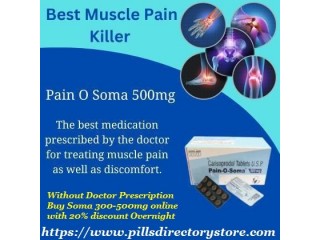 Best Medicine for back pain and muscle pain - Buy Pain O Soma Online Overnight Delivery
