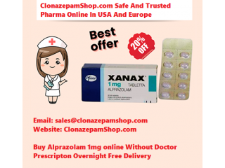 Buy Xanax 1mg Online At The Lowest Prices Without Doctor Prescription In US