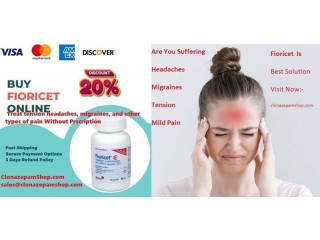 Buy Fioricet 40mg Online Overnight Delivery Get 20% Off Migraine Headache Treatment