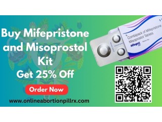 Buy Mifepristone and Misoprostol Kit - Get 25% Off | Order Now